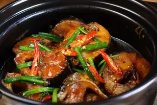 Cơm cá lóc kho tiêu - 65.000 ₫ tại Bia Hà Nội 313 - Cơm Trưa Văn Phòng - Nguyễn Trọng Tuyển