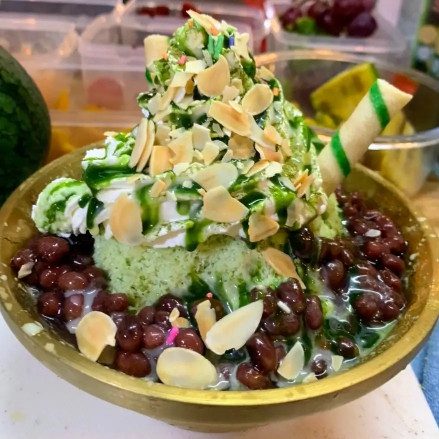 Bingsu Matcha Đậu Đỏ - 55.000 ₫ tại Bap Bingsu - Cư Xá Thanh Đa