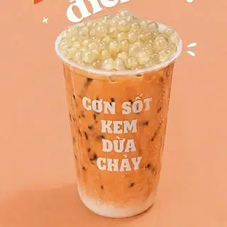 Hình ảnh Trà Thái đỏ trân châu hạt nổ