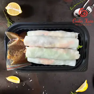 Hình ảnh Phở cuốn nước chấm me