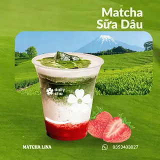 Matcha sữa dâu - 59.000 ₫ tại  Lina Matcha - Nguyễn Cư Trinh