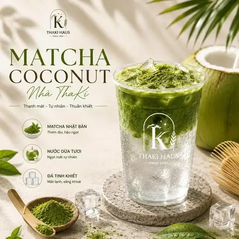 ThaKi Haus - Matcha, Coffee & Bún Nước Tương - Đường Số 50 - Cà Phê/Trà gần bạn