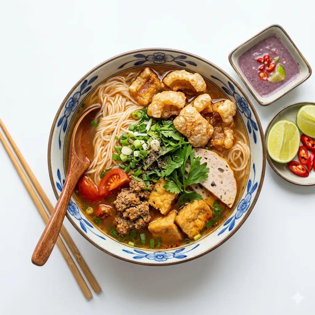 Bún riêu 1 viên - 40.000 ₫ tại Bánh Canh Cua Giò Heo Thuận - Xóm Chiếu