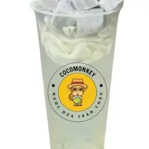 Hình ảnh Nước dừa pudding dừa sợi