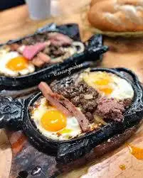 Hình ảnh Bò bít tết pate 2 trứng