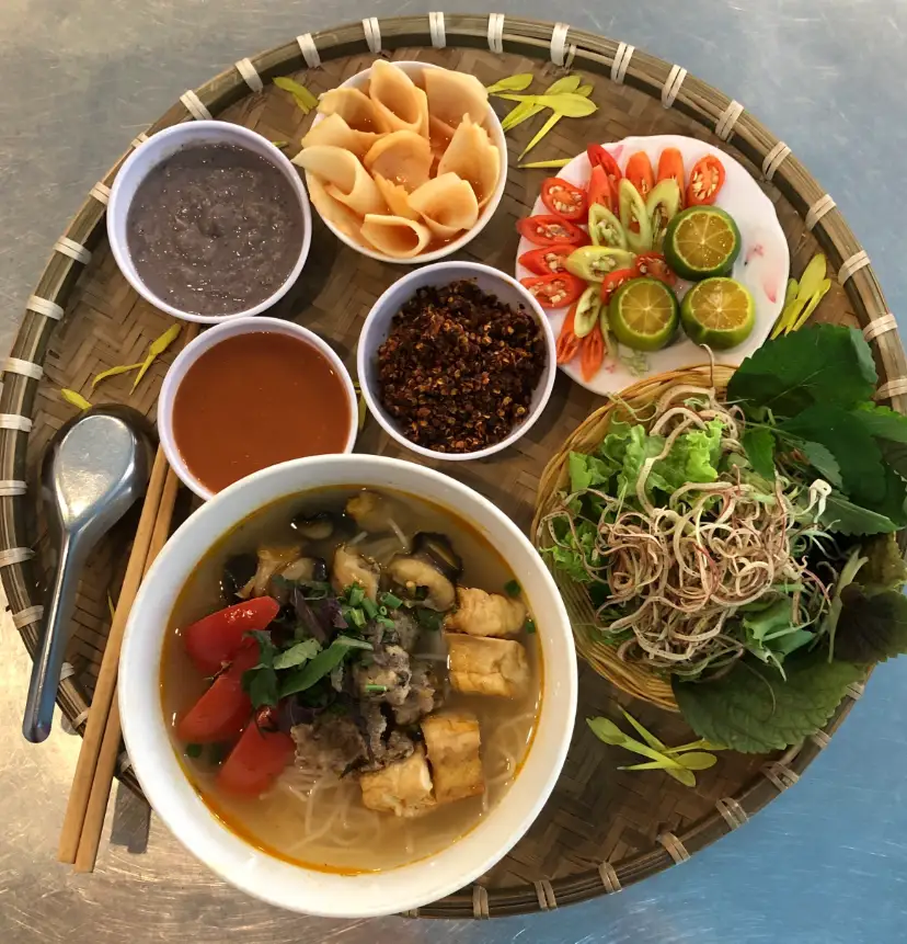Bún ốc - 58.000 ₫ tại Quán Duyên - Bún Cá Rô Đồng - Bạch Đằng
