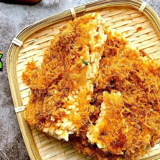 Cơm cháy chà bông trứng muối - 95.000 ₫ tại  Amy Food - Bánh Mì & Cơm Cháy Chà Bông - Trần Khắc Chân