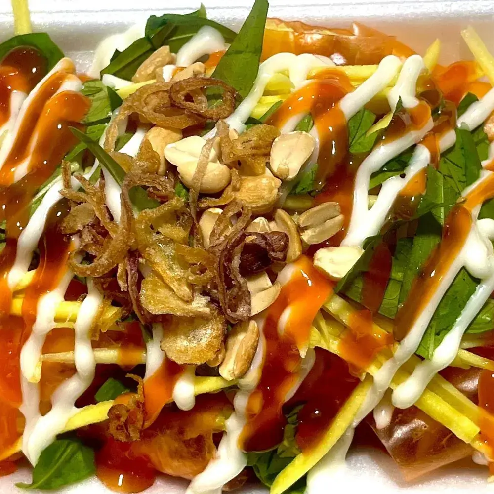 Bánh tráng cuốn - 26.000 ₫ tại Bánh Tráng Chấm Cô Gánh - Vườn Chuối