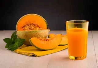 Hình ảnh Nước ép dưa vàng