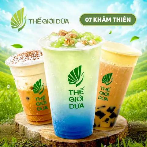 Hình ảnh Thế Giới Dừa - Trà Sữa Olong, Cà Phê Dừa & Nước Dừa - Khâm Thiên