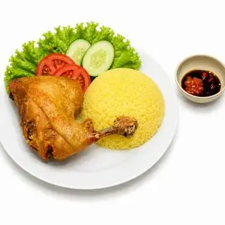 Cơm gà xối mỡ đùi - 50.000 ₫ tại Cơm Gà Xối Mỡ & Gà Rán - Chuppy Food - Trần Xuân Soạn