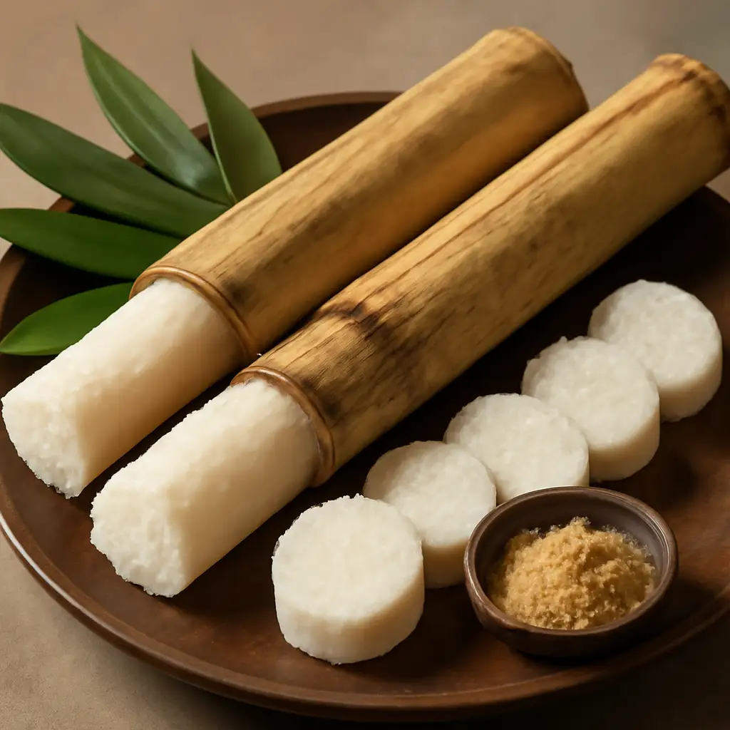cơm lam Tây Bắc 1 ống - 29.000 ₫ tại  Gà Nướng Muối Ớt - 177 Nguyễn Thượng Hiền
