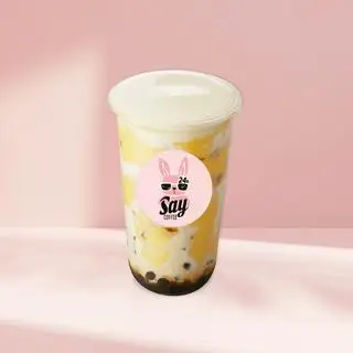 Sữa tươi cốt dừa kem trứng trân châu đường đen - 55.000 ₫ tại Say Coffee 24H - Nguyễn Huệ