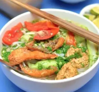 Hình ảnh Bún cá chan