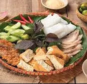 Bún đậu nem chua rán - 50.000 ₫ tại Bún Đậu Mạc Văn Khoa - Trần Quang Khải