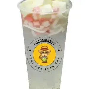 Hình ảnh Nước dừa khúc bạch phomai tươi trân châu dừa