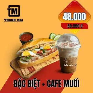 Hình ảnh Bánh mì đặc biệt - Cafe muối
