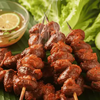 Mề gà nướng - 59.000 ₫ tại Xiên Nướng Tam Ka - Hồ Thị Kỷ