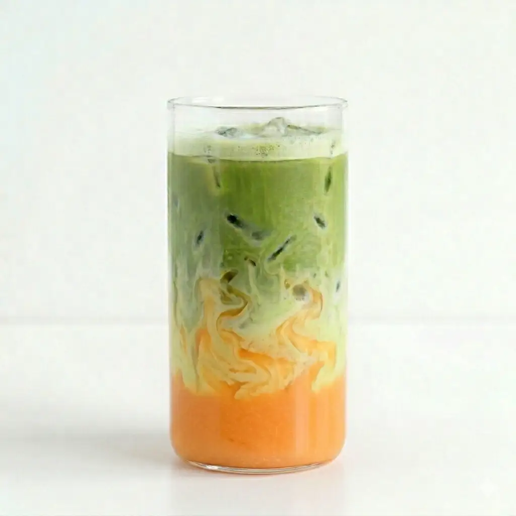 Matcha dưa lưới - 39.000 ₫ tại Tú Tú Coffee - Matcha Latte & Ăn Vặt - Đoàn Văn Bơ