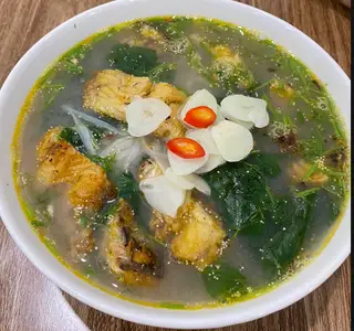 Hình ảnh Bánh đa trắng cá rô đồng rim