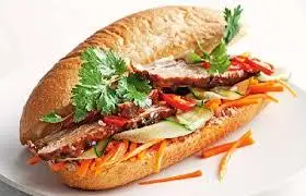 Bánh mì thịt nướng "Siêu" thịt - 42.000 ₫ tại Bánh Mì Thịt Nướng Hiền Tâm - Nguyễn Hữu Thọ