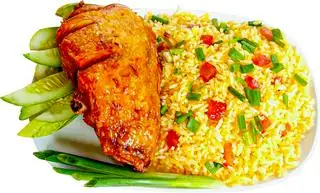 Cơm Dương Châu má đùi - 70.000 ₫ tại Cơm Gà Xối Mỡ Thạch Lam - Đoàn Văn Bơ