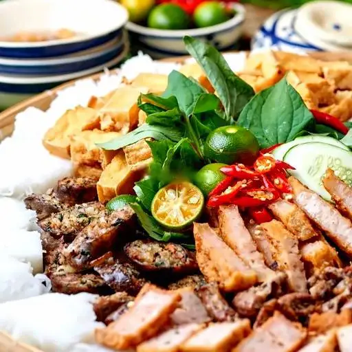 Thập cẩm 2 người - 7 món - 144.000 ₫ tại Bún Đậu Mắm Tôm Hai Anh Em - Gia Truyền Gốc Hà Nội - Hậu Giang