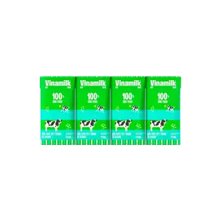 Hình ảnh Sữa tươi tiệt trùng Vinamilk 100% Có đường Lốc 4 Hộp 110ml_04ED32_LOC
