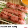 Gỏi Cuốn Nem Nướng - 12.000 ₫ tại Dì 9 - Cơm Tấm & Bún Thịt Nướng - Chợ Tân Mỹ