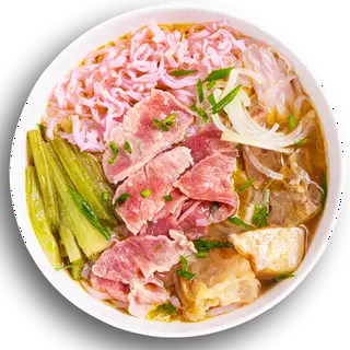 Phở tái gân - 81.000 ₫ tại Atispho - Phở Atiso Đà Lạt - Trần Bình Trọng