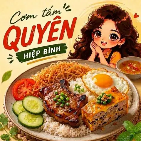 Hình ảnh Cơm Tấm Quyên - Đường Số 36