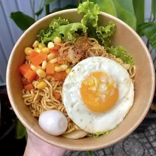 Mì trộn Indo trứng - 25.000 ₫ tại A Kiệt Quán - Cơm, Mì & Phở - Đoàn Văn Bơ