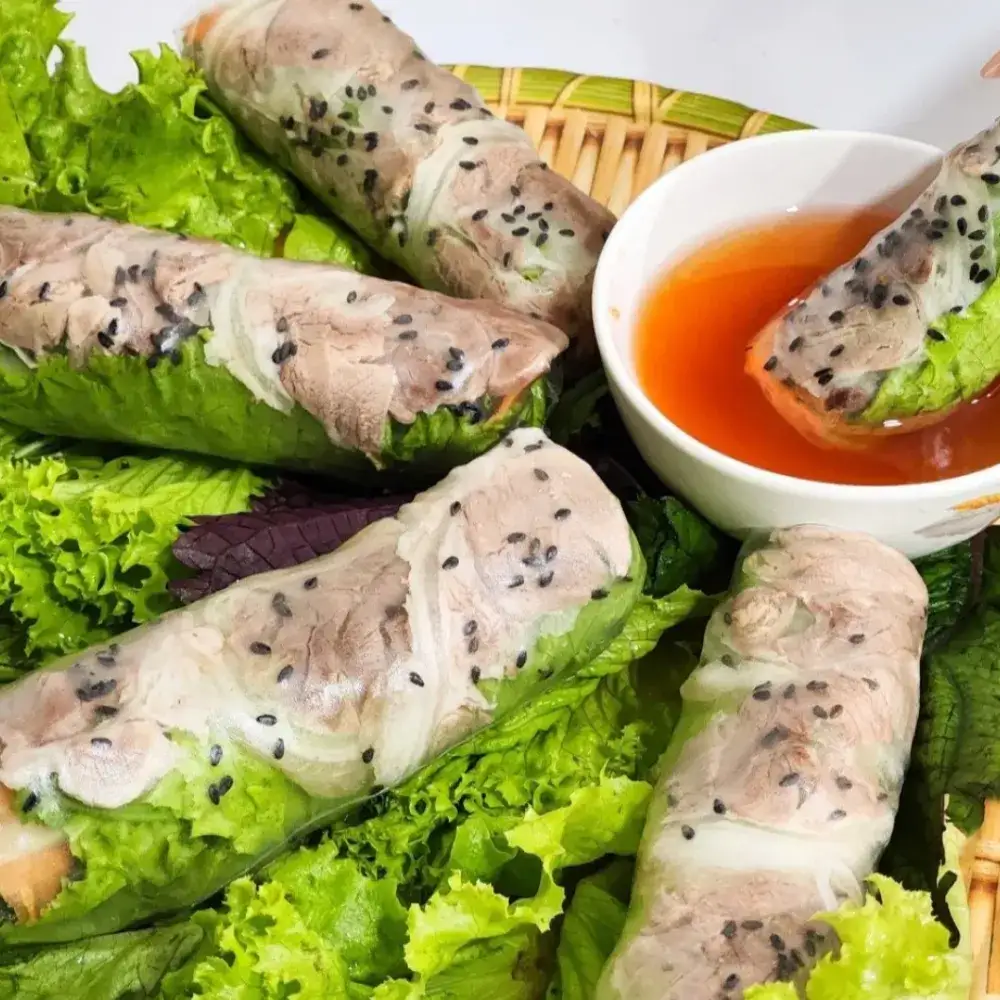 Hình ảnh Combo 3 gỏi cuốn bắp giò heo - 1 trà tắc