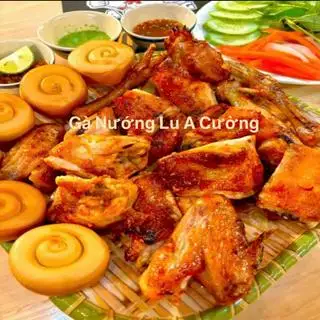 Hình ảnh Gà Nướng Lu Muối Ớt ( Cay vừa- Kèm 6 bánh bao)