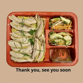 Hình ảnh Cơm gà đùi xé