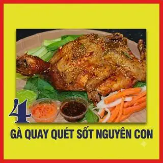 Hình ảnh Gà quay quét sốt nguyên con