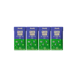Hình ảnh Sữa Tươi Tiệt Trùng Vinamilk Green Farm ít đường - Lốc 4 Hộp 110ml_04GI33_LOC