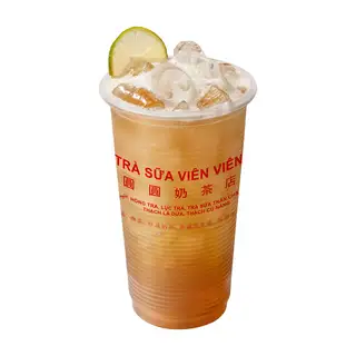 Lục trà chanh mật ong - 蜂蜜柠檬 绿茶 - 20.000 ₫ tại Trà Sữa Viên Viên - Lê Văn Lương