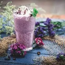Hình ảnh Sinh tố việt quất & cookies