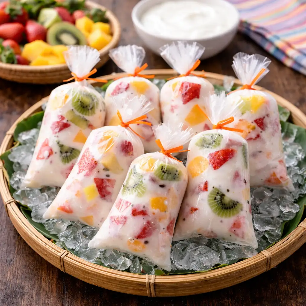 Sữa chua túi mix vị - 30.000 ₫ tại Bếp Cô Ngân - Sữa Chua Nhà Làm - Đoàn Văn Bơ