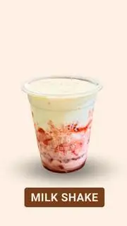 Hình ảnh Sữa dâu lắc kem cheese