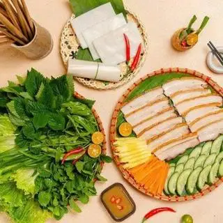 Hình ảnh Bánh tráng heo quay