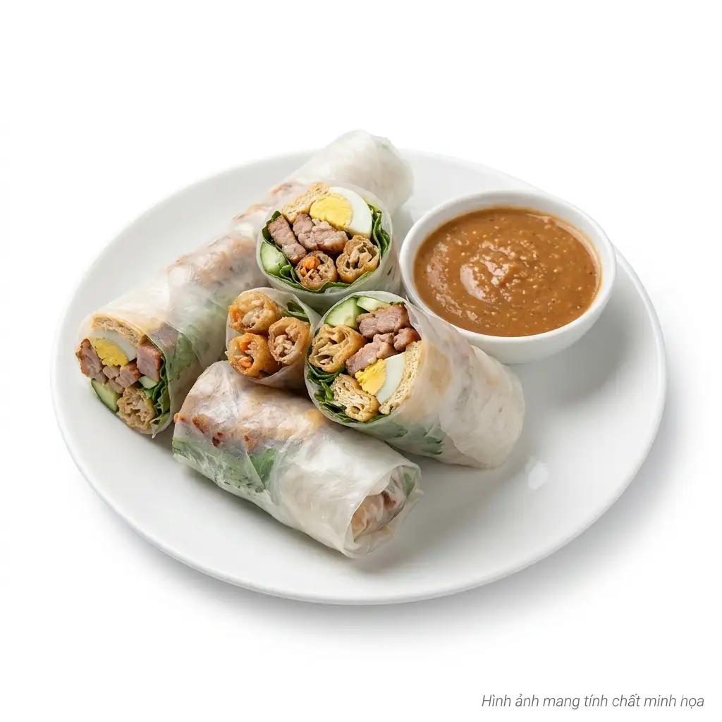 Bánh cuốn Tây Sơn truyền thống - 24.000 ₫ tại Bánh Cuốn Tây Sơn Đường Ray - Trường Sa