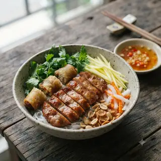 Hình ảnh Bún nem nướng