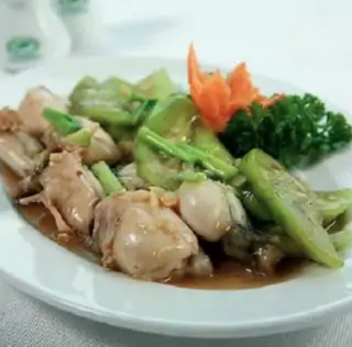 Hình ảnh Ếch xào mướp hương