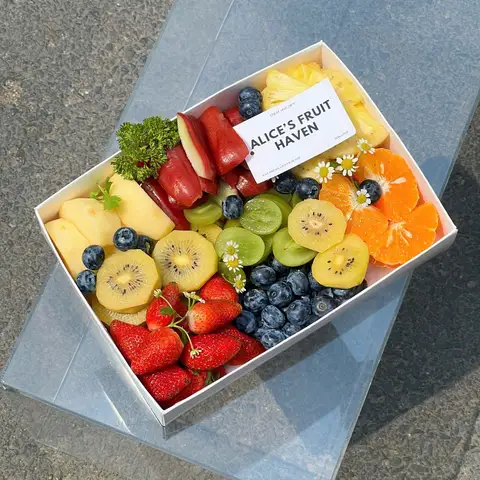 Trái Cây Mix Cắt Sẵn - Alice's Haven Fruit - Đường 339 - Ăn vặt gần bạn