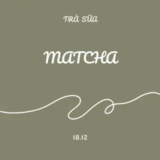 Hình ảnh Matcha nhài sữa