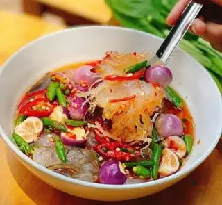 Chân sứa mắm nhĩ mix rong sụn - 160.000 ₫ tại May Food - Rong Nho Tươi, Sứa Biển & Sashimi - Xô Viết Nghệ Tĩnh 
