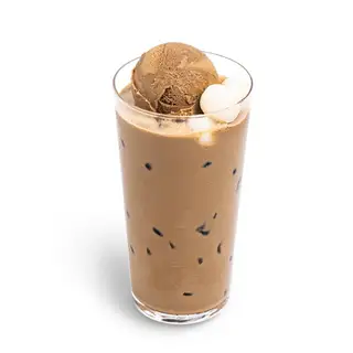 Hình ảnh Iced houjicha shiratama