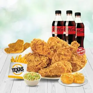 Combo 06 Miếng Gà Rán Truyền Thống - 359.000 ₫ tại Gà Rán Texas Chicken - Nguyễn Thái Học